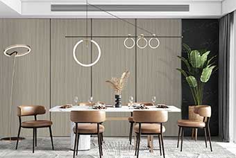 上饶轻奢风格-餐厅