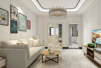 上饶现代风格-客厅