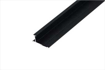 上饶航空纤维墙咔铝合金中条（哑黑氧化）