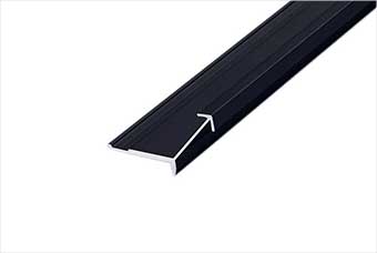 上饶航空纤维墙咔铝合金阳角线（哑黑氧化）