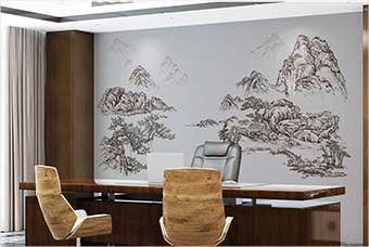 上饶森佰汇航空纤维墙咔（山水之间）